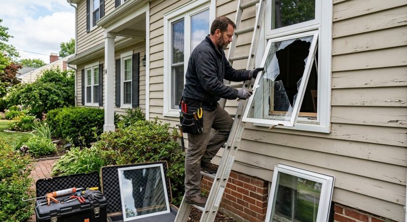 Cracked Window Repair in Olathe, KS