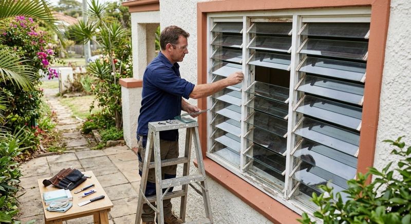 Louvre Window Repair in Kansas City, KS