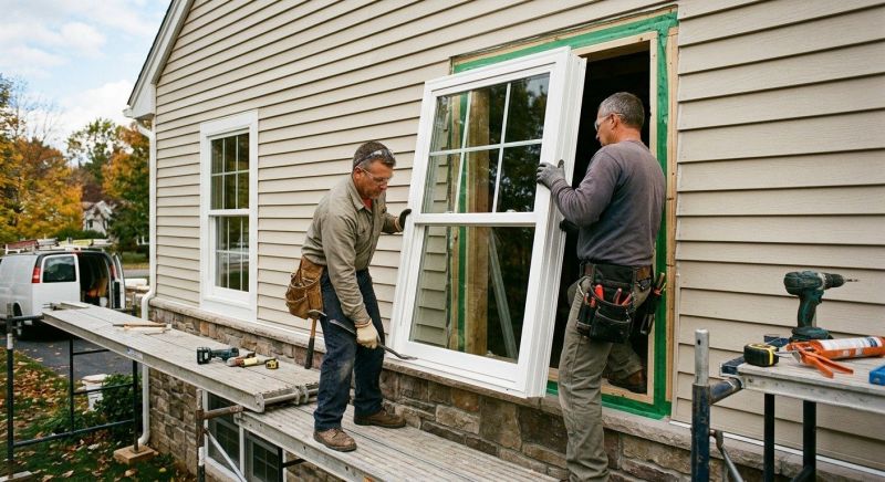 Vinyl Windows Installation in Marysville, OH