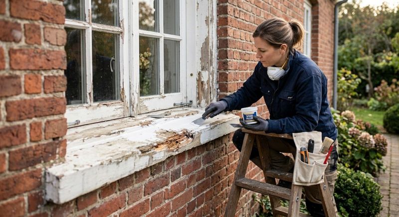 Window Sill Replacement in Littleton, CO