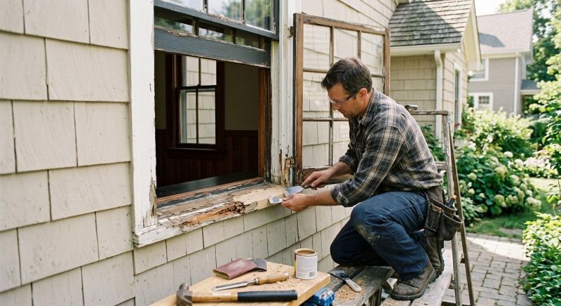 Wood Window Repair in Overland Park, KS