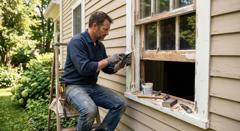 Wood Window Repair in Denver County, CO